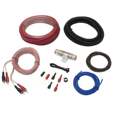 Db Link Wiring Amp Kit, 8Ga Complete, 1200W, Power Series PWR8AGU